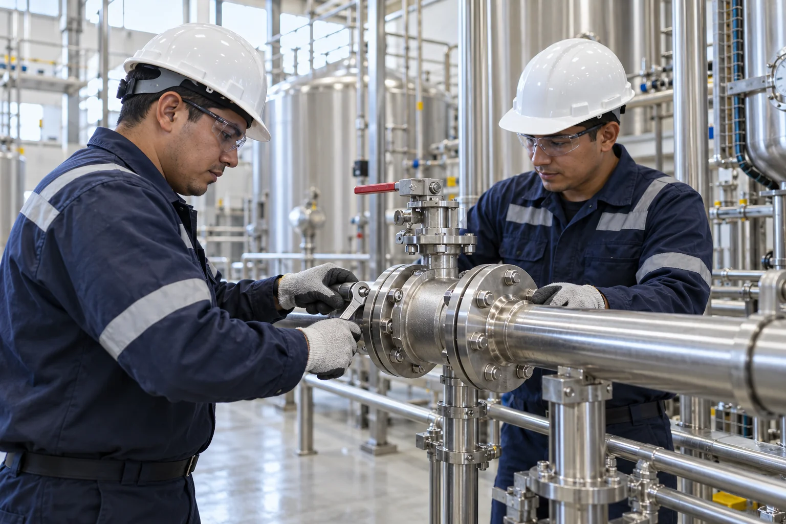 Imagen de referencia para montajes industriales